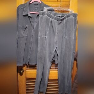 Aerie Fleece Sweat Set